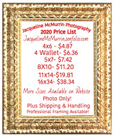 Follow me on Facebook and Instagram at Jacqueline McMurrin Photography for special saving codes!